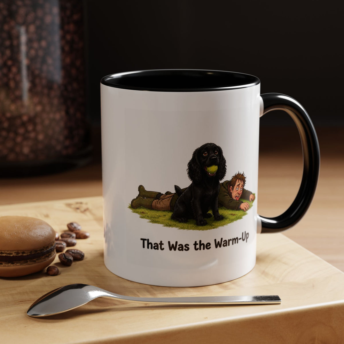 Warm-Up Mug - Cocker Spaniel - Black - Man