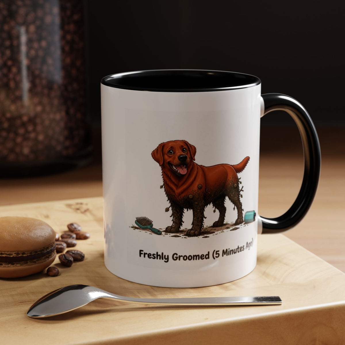 Freshly Groomed Mug - Labrador - Fox Red