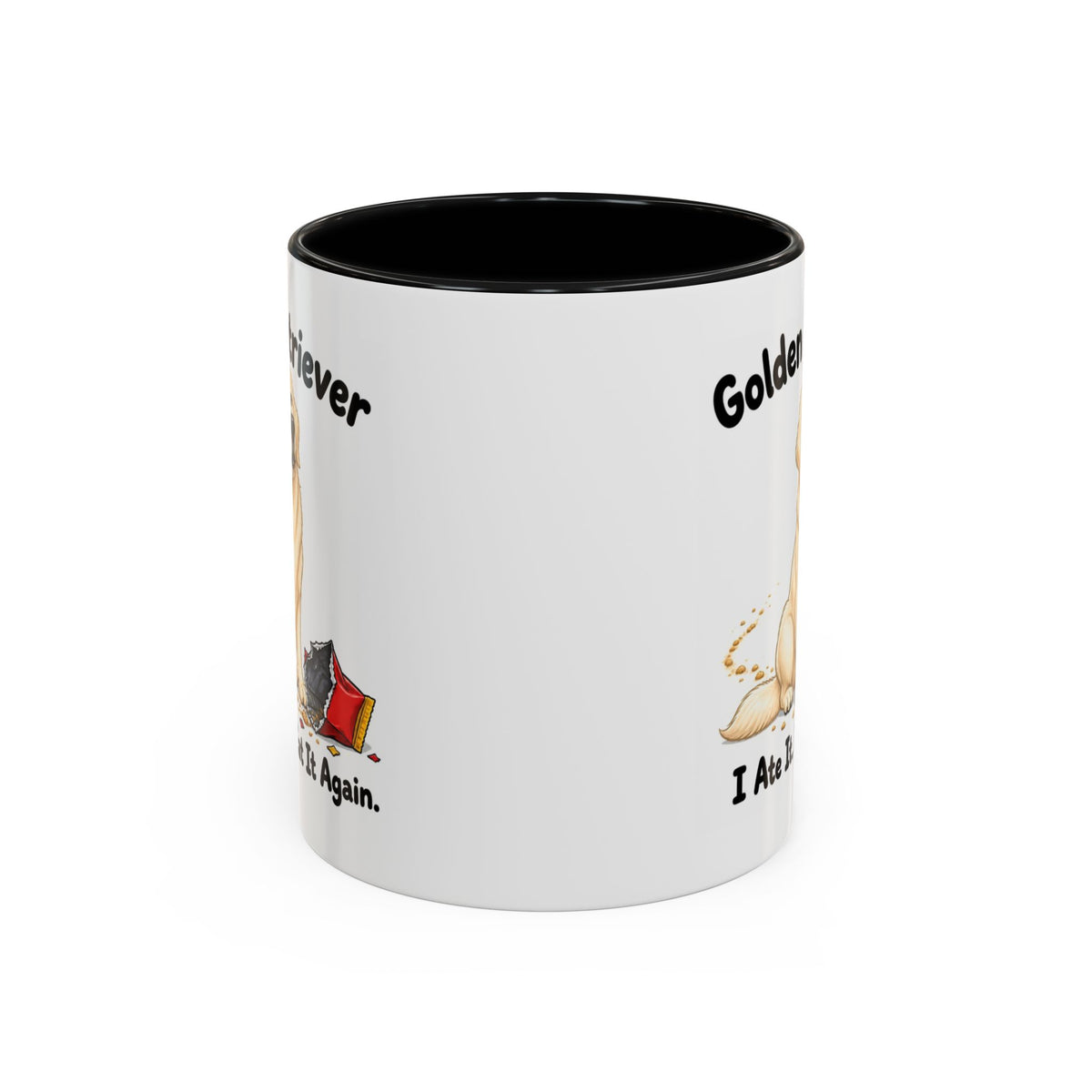 I Ate It Mug - Golden Retriever - Cream