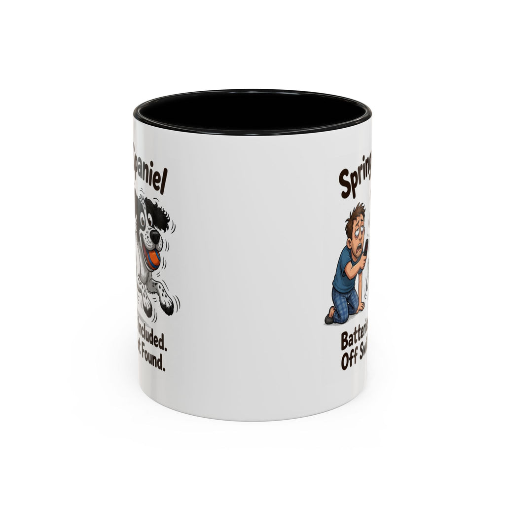 Off Switch Mug - Springer - Black & White - Man