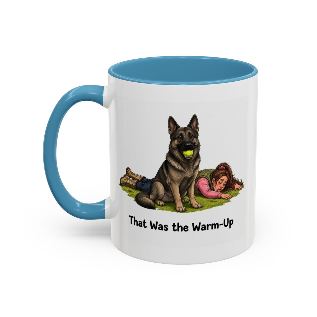 Warm-Up Mug - German Shepherd - Sable - Woman