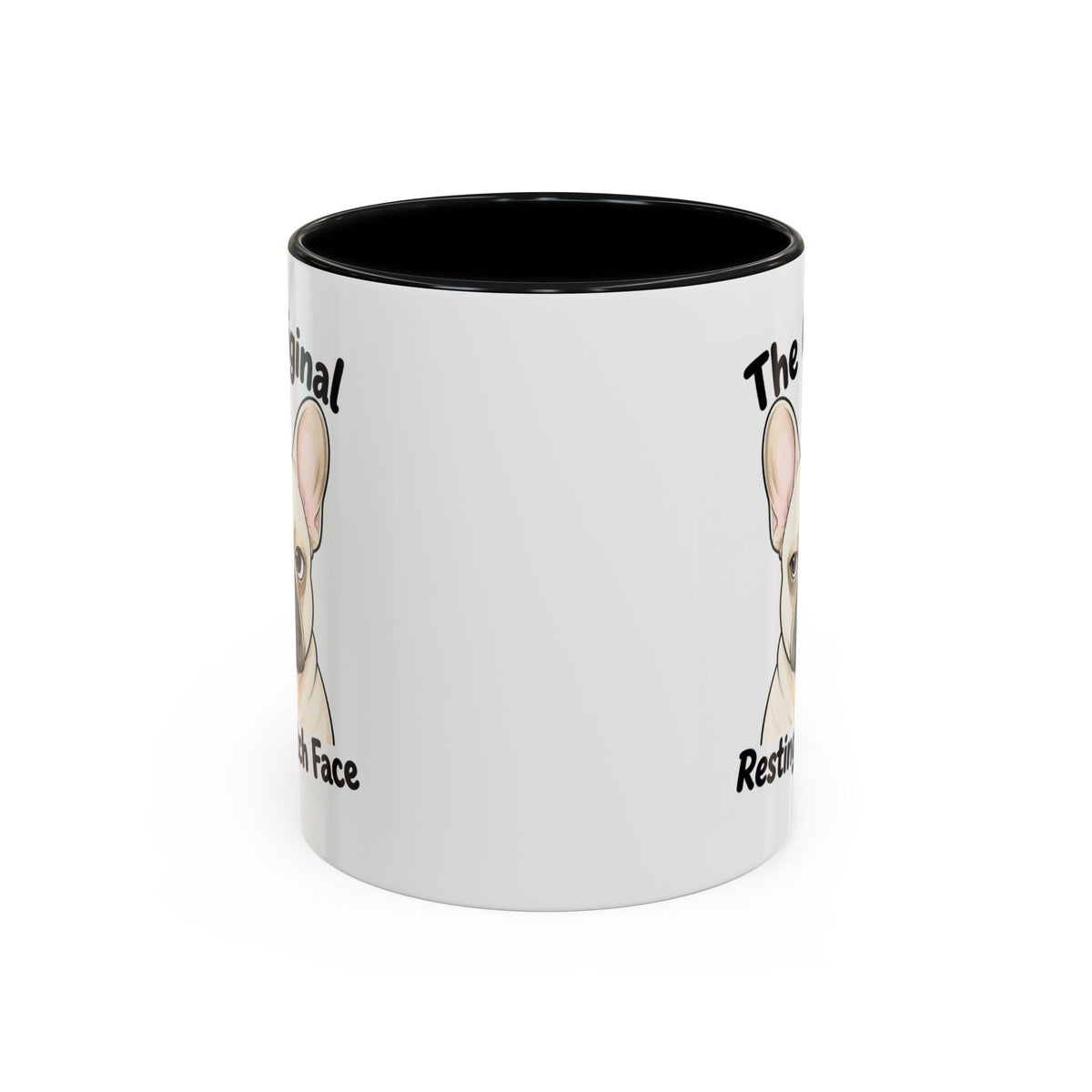 Resting Bitch Face Mug - French Bulldog - Cream