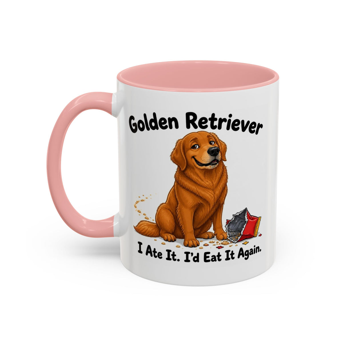 I Ate It Mug - Golden Retriever - Dark Golden