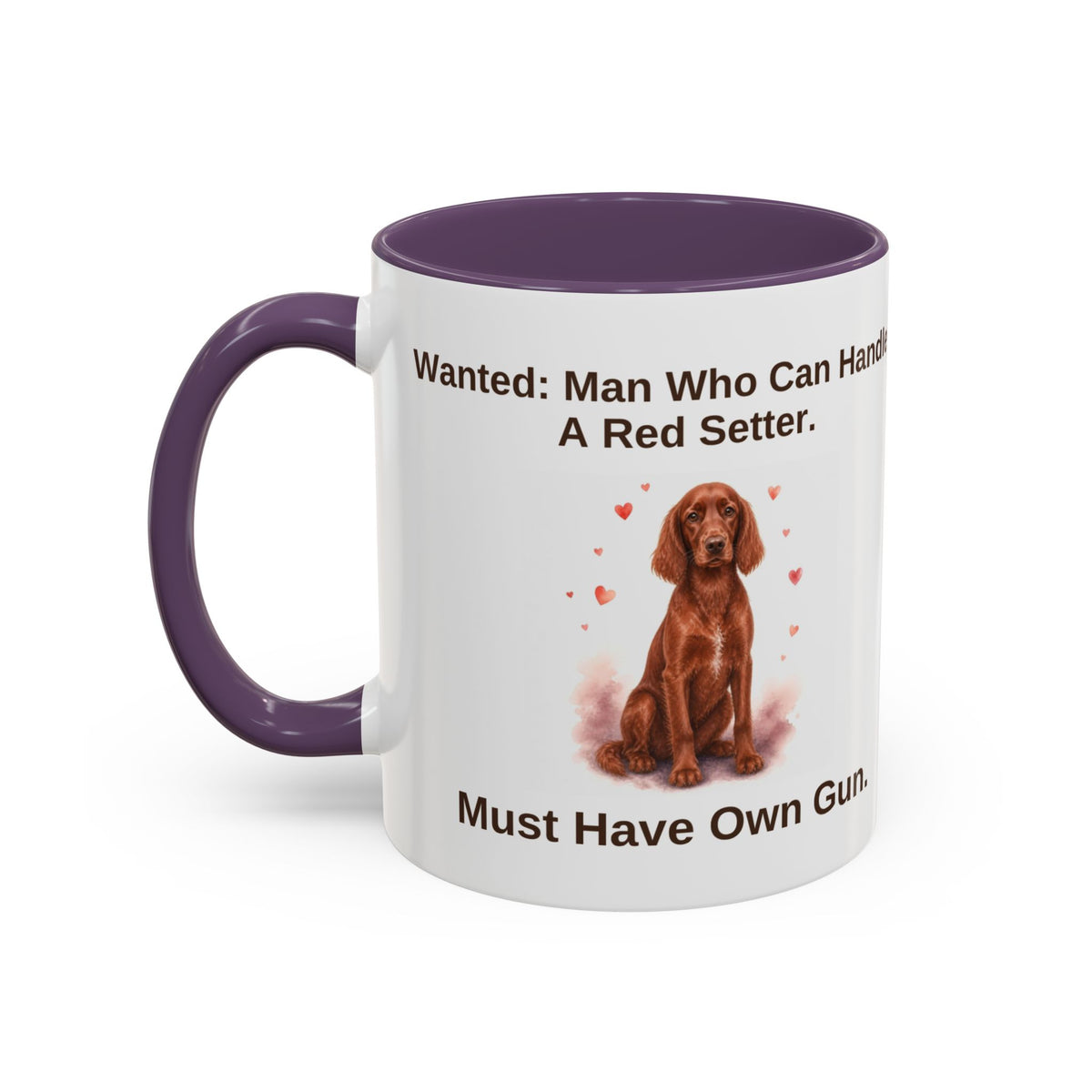 Wanted Mug - Red Setter - Red - Man