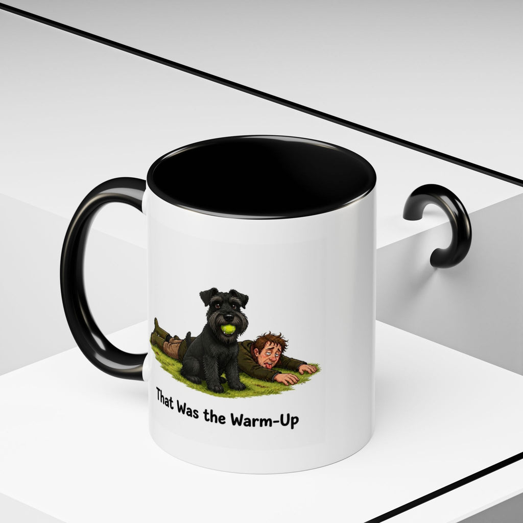 Warm-Up Mug - Miniature Schnauzer - Black - Man