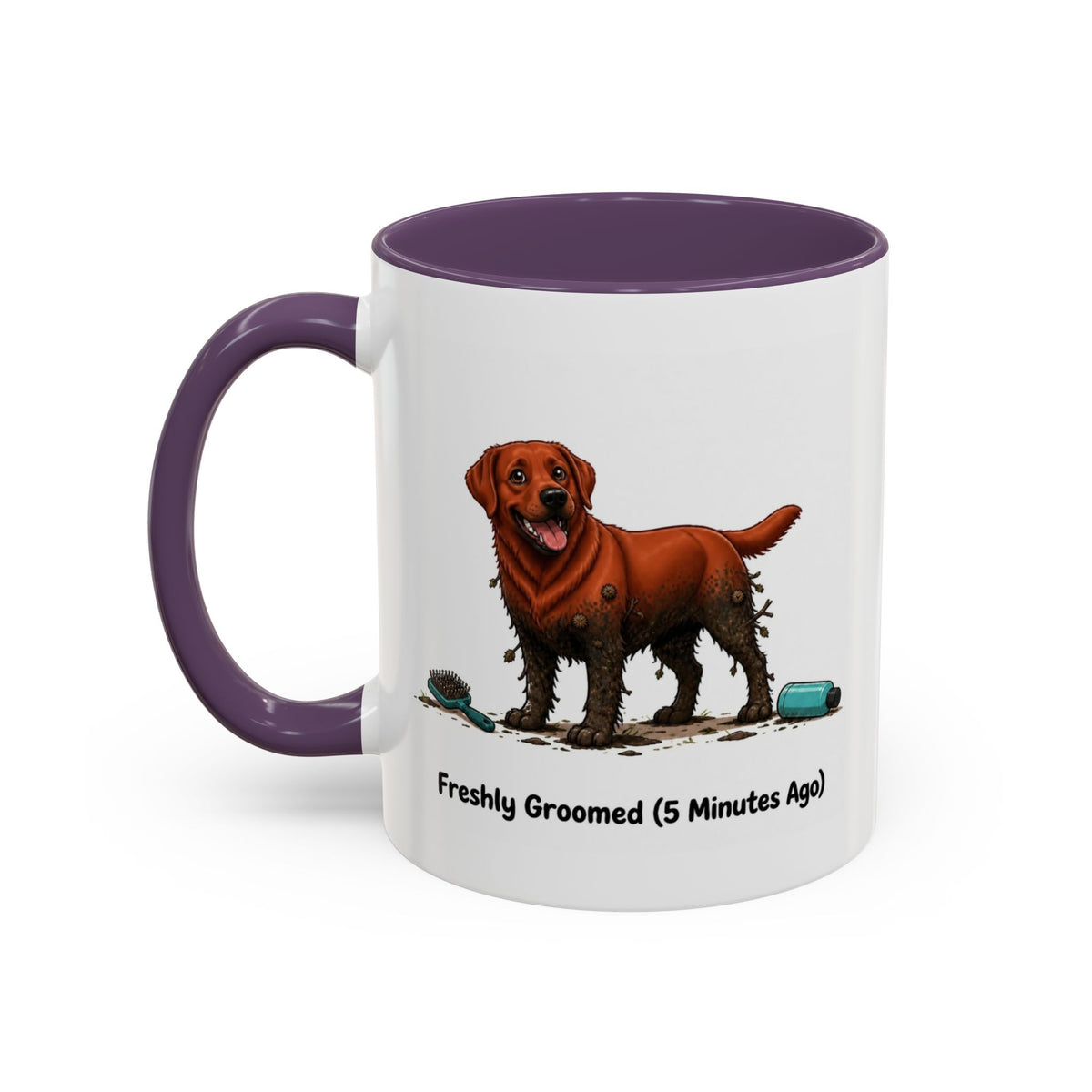Freshly Groomed Mug - Labrador - Fox Red