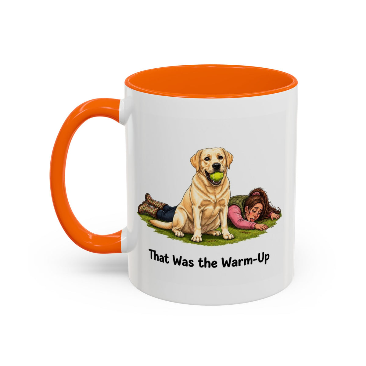 Warm-Up Mug - Labrador - Yellow - Woman