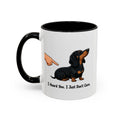 I Heard You Mug - Dachshund - Black & Tan