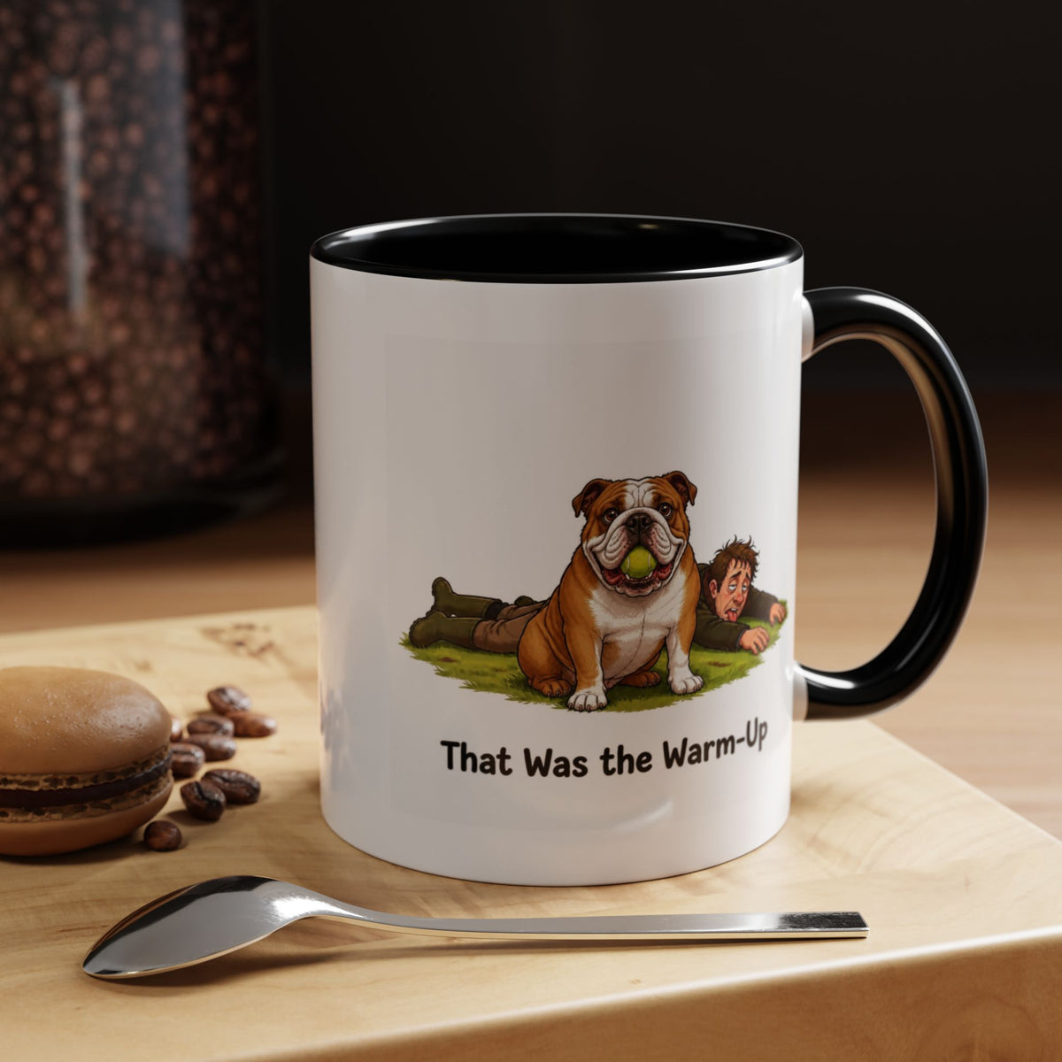 Warm-Up Mug - Bulldog - Red & White - Man