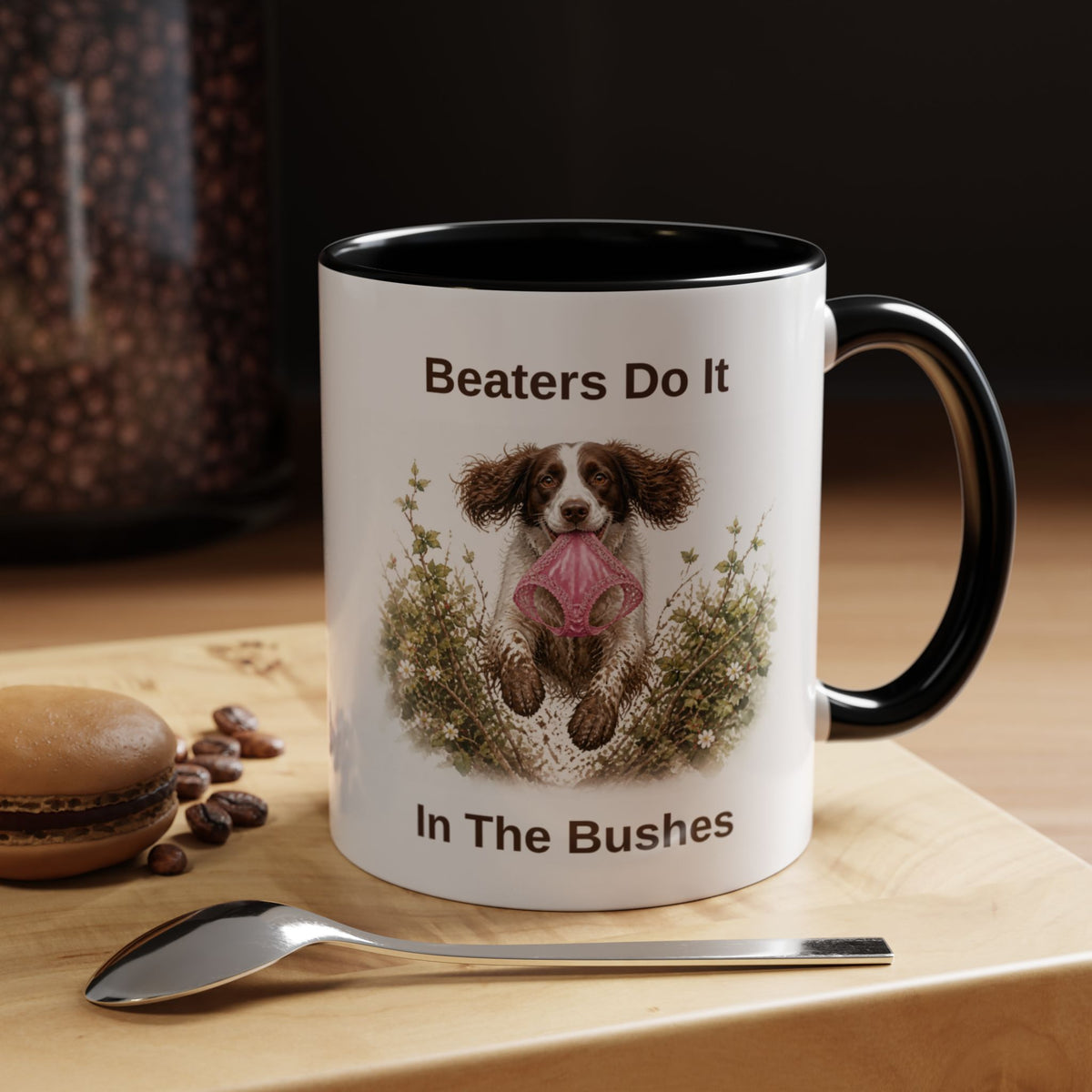 Beaters Mug - Springer Spaniel - Liver & White