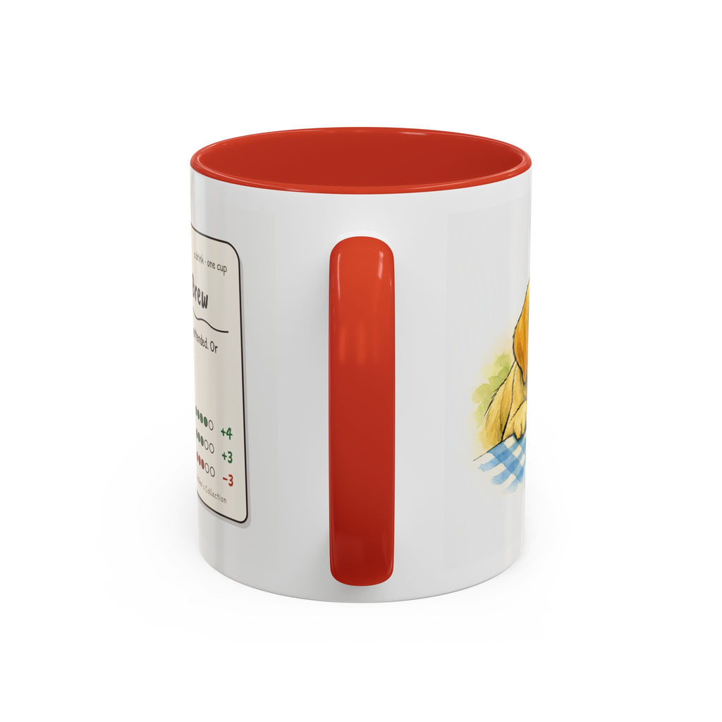 Funny yellow Labrador mug, food thief Lab – view 9