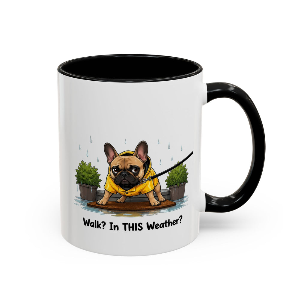 Walk Weather Mug - French Bulldog - Fawn