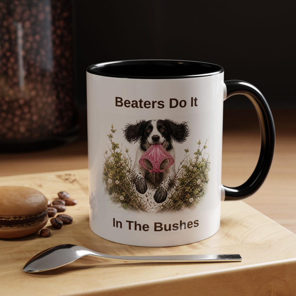 Beaters Mug - Springer Spaniel - Black & White