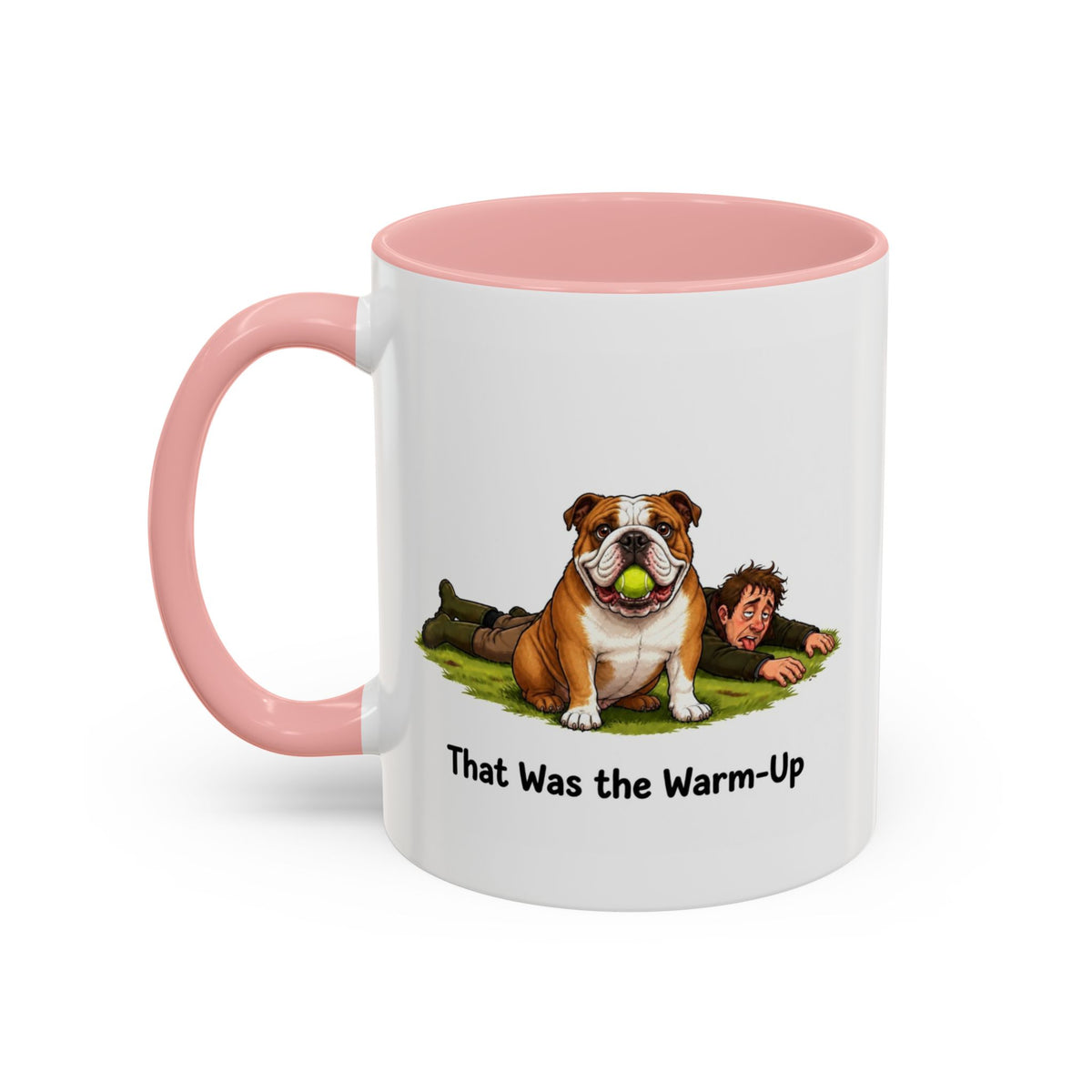 Warm-Up Mug - Bulldog - Red & White - Man