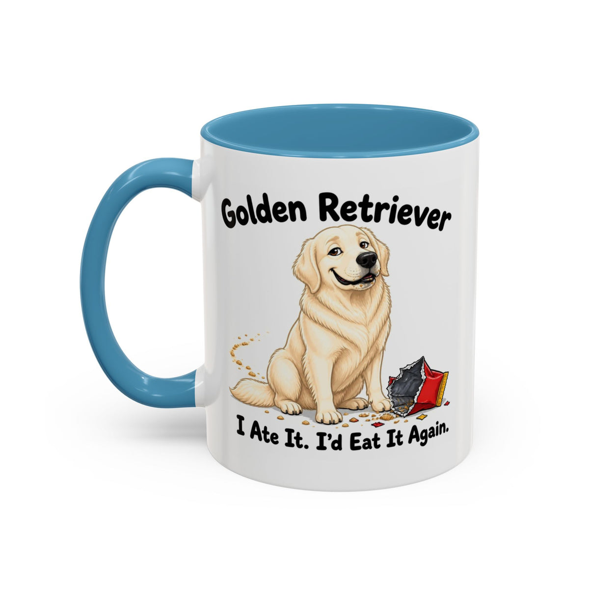 I Ate It Mug - Golden Retriever - Cream
