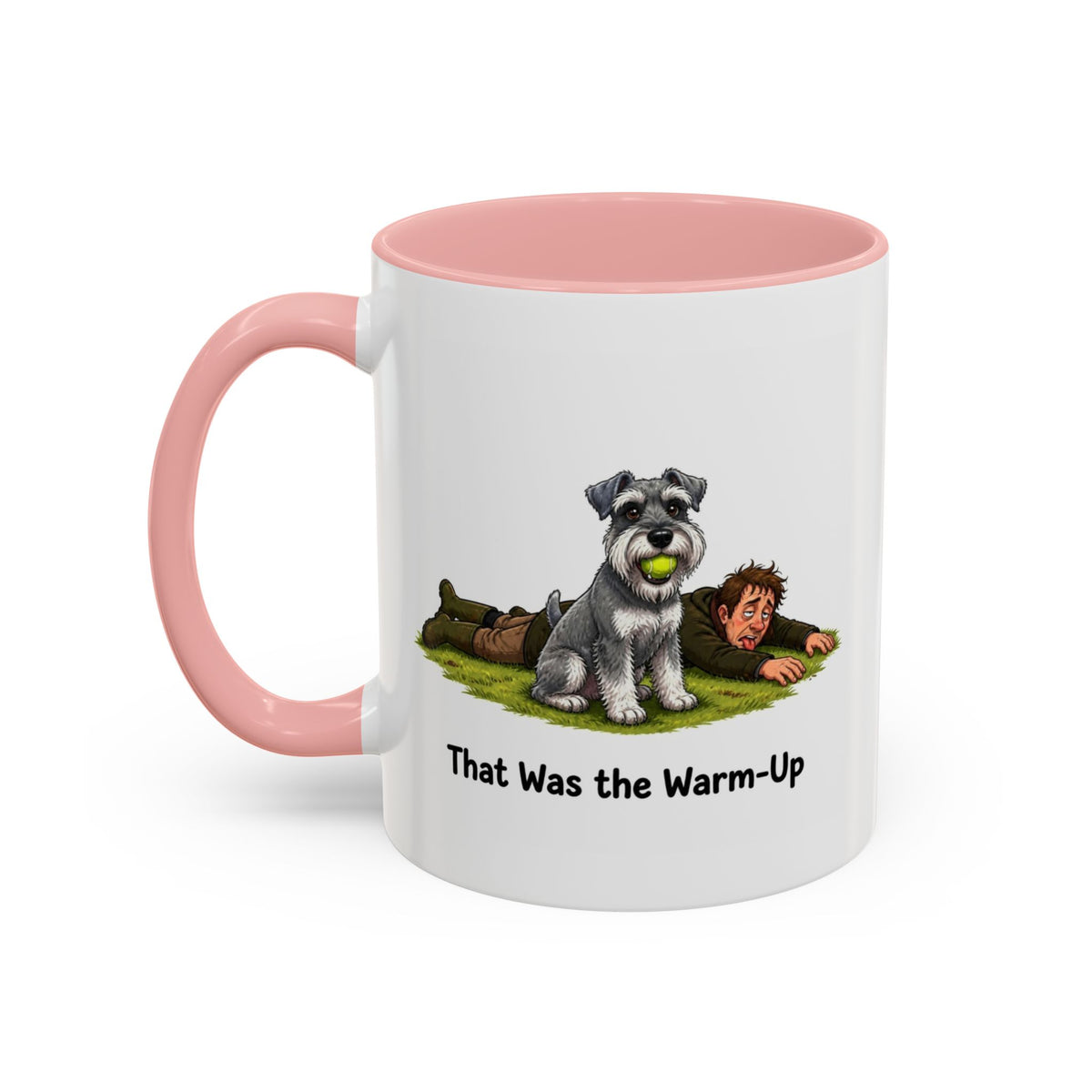 Warm-Up Mug - Miniature Schnauzer - Salt & Pepper - Man