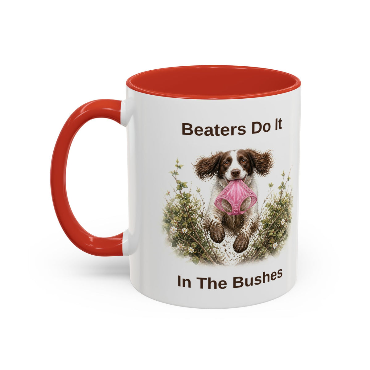 Beaters Mug - Springer Spaniel - Liver & White