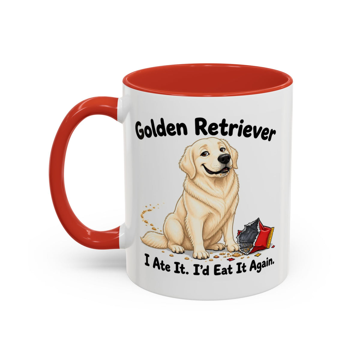 I Ate It Mug - Golden Retriever - Cream