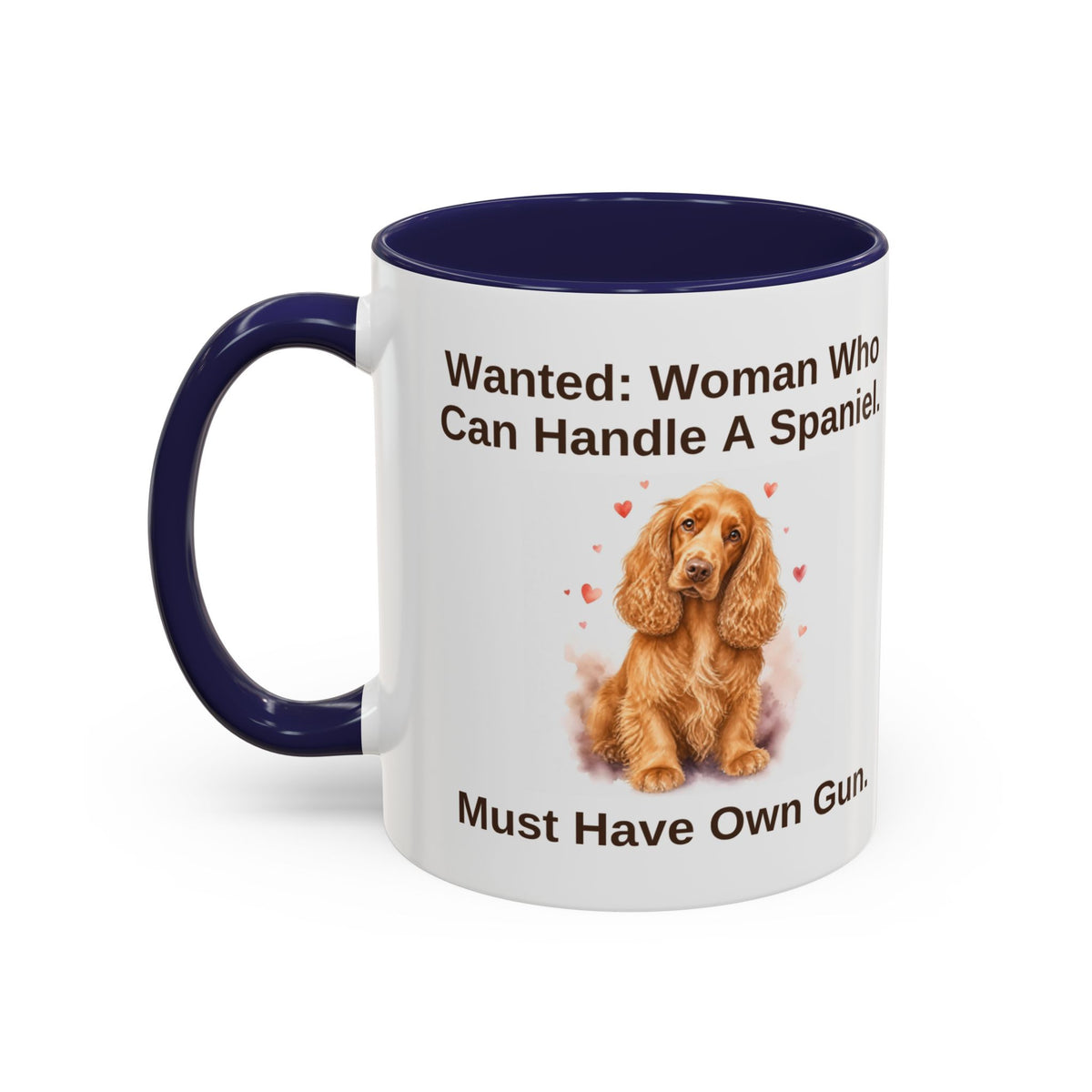 Wanted Mug - Cocker Spaniel - Golden - Woman