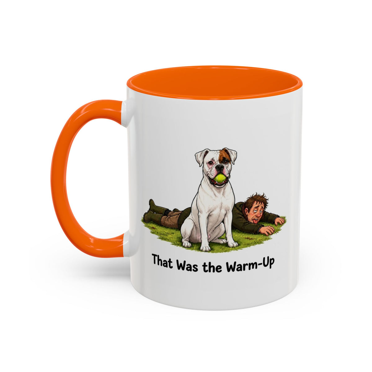 Warm-Up Mug - Boxer - White - Man