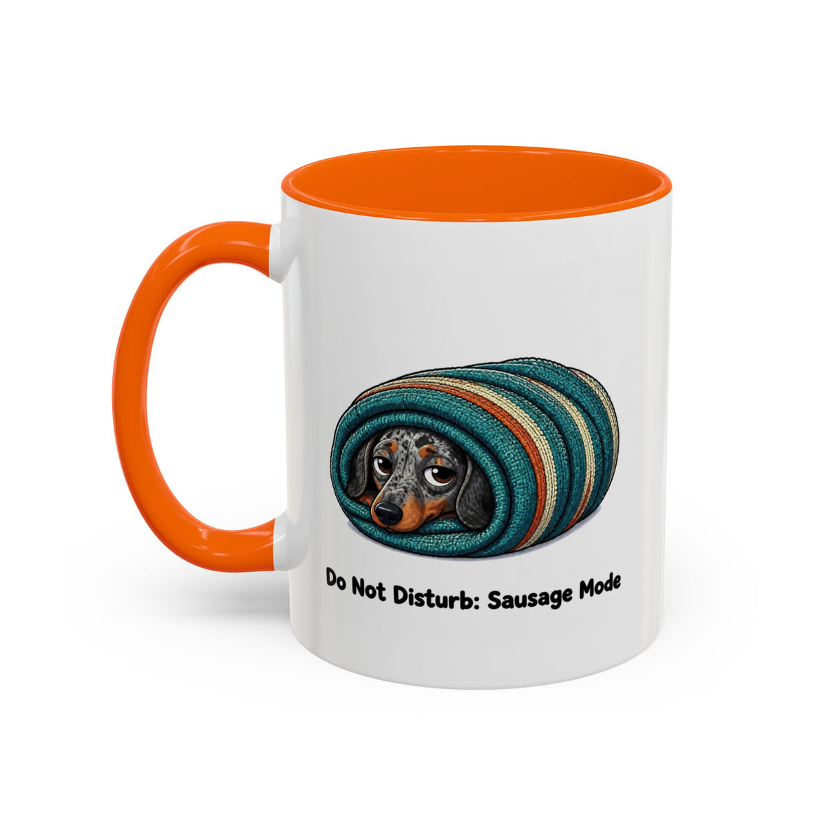 Sausage Mode Mug - Dachshund - Dapple