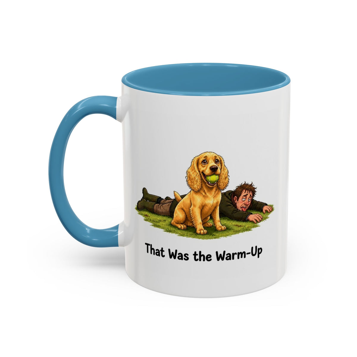 Warm-Up Mug - Cocker Spaniel - Yellow (Golden) - Man