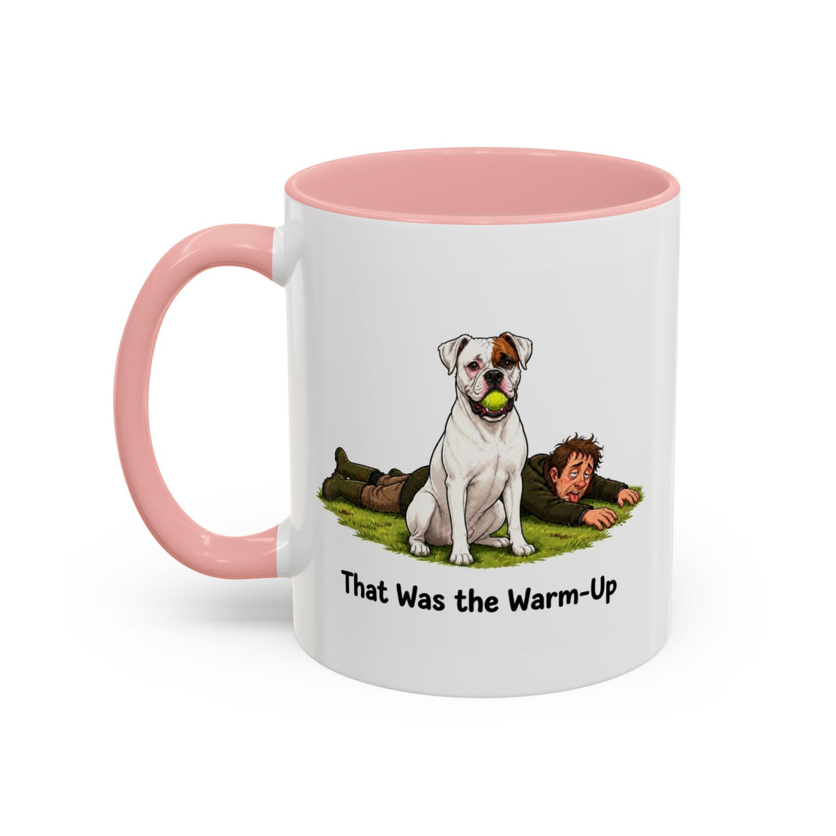 Warm-Up Mug - Boxer - White - Man