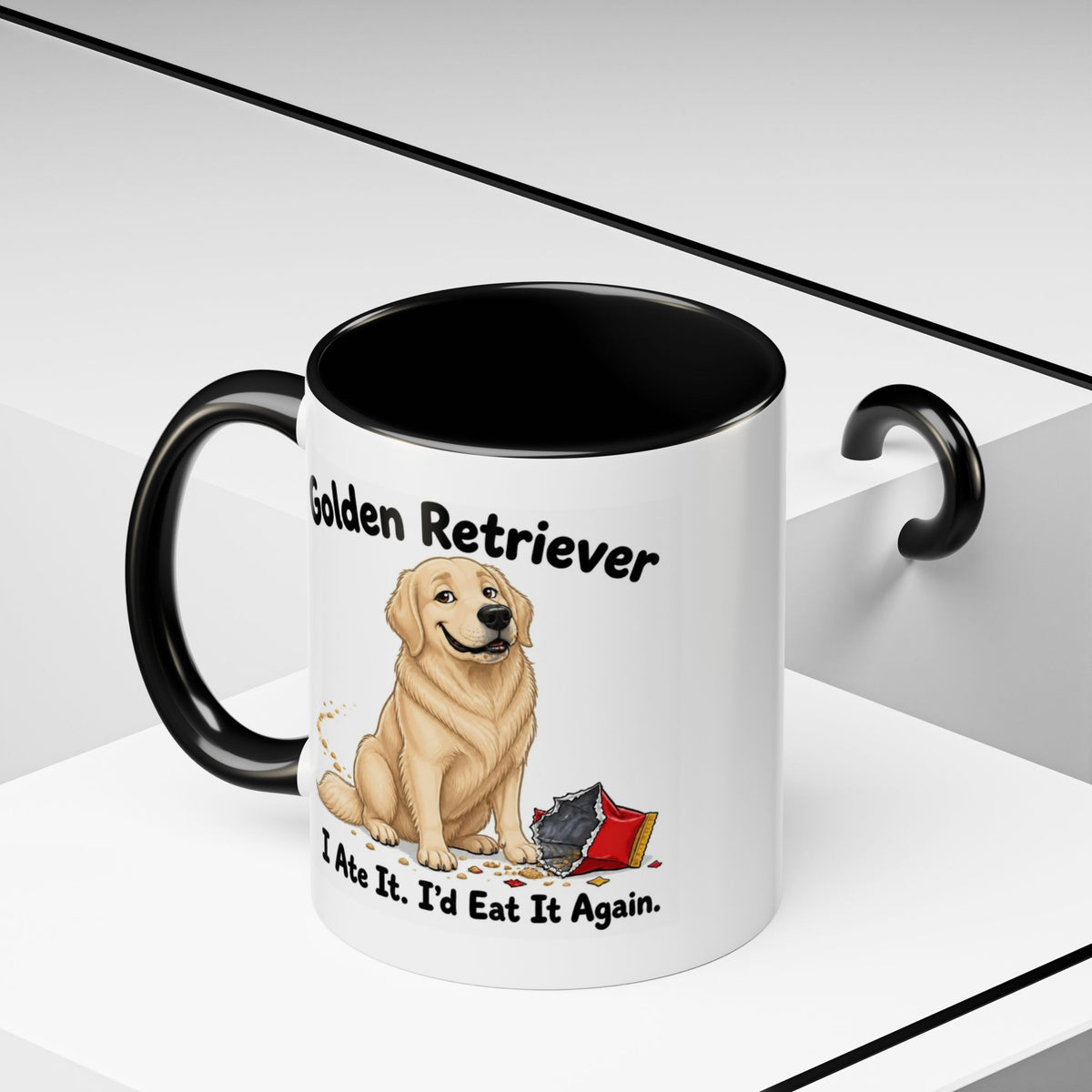 I Ate It Mug - Golden Retriever - Light Golden