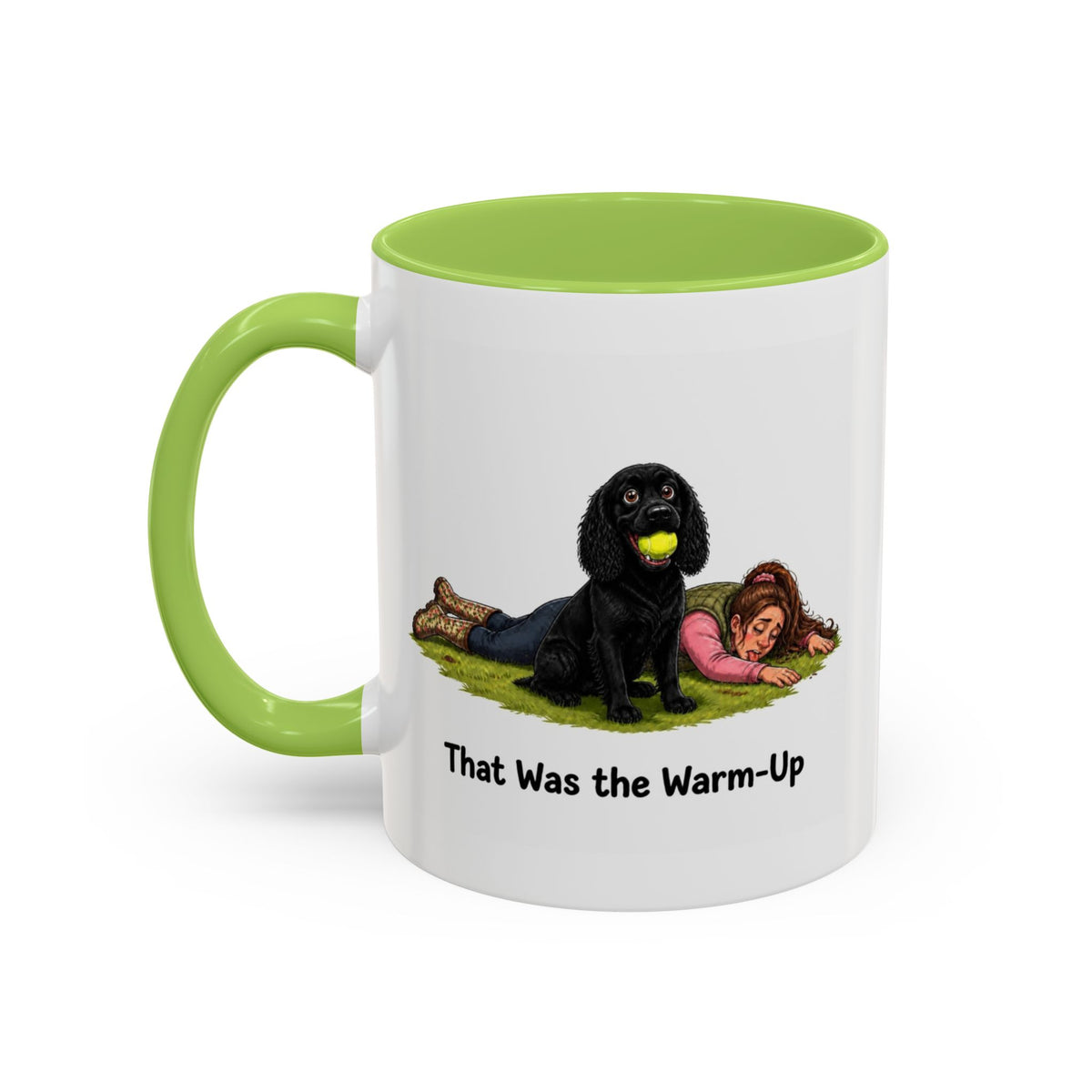 Warm-Up Mug - Cocker Spaniel - Black - Woman