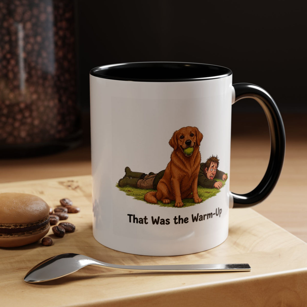 Warm-Up Mug - Golden Retriever - Dark Golden - Man