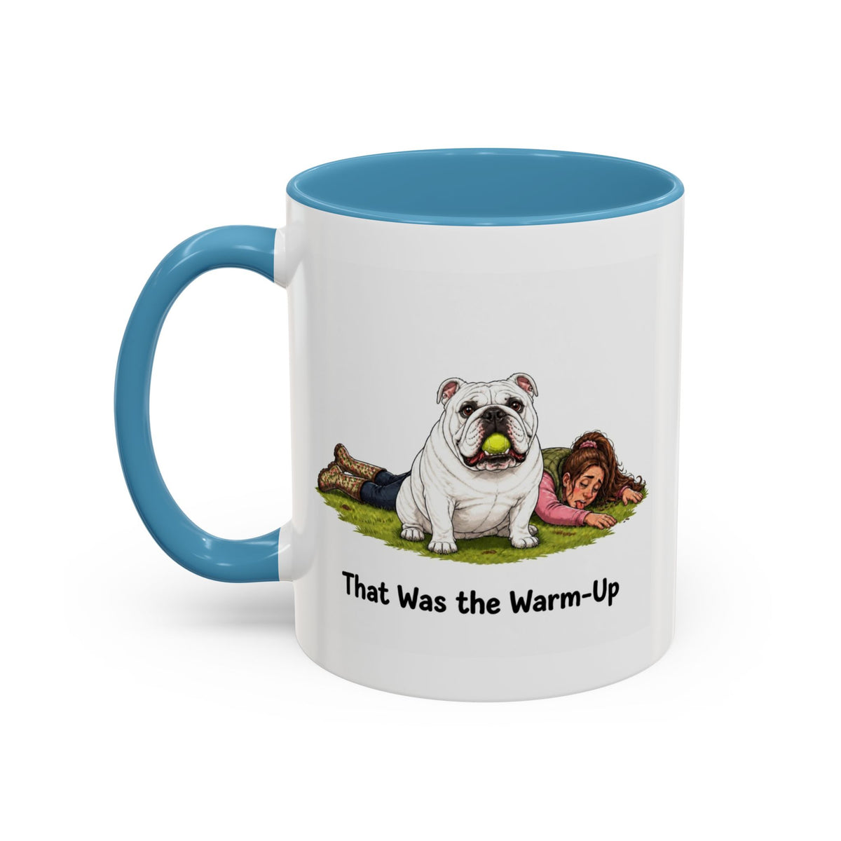 Warm-Up Mug - Bulldog - White - Woman