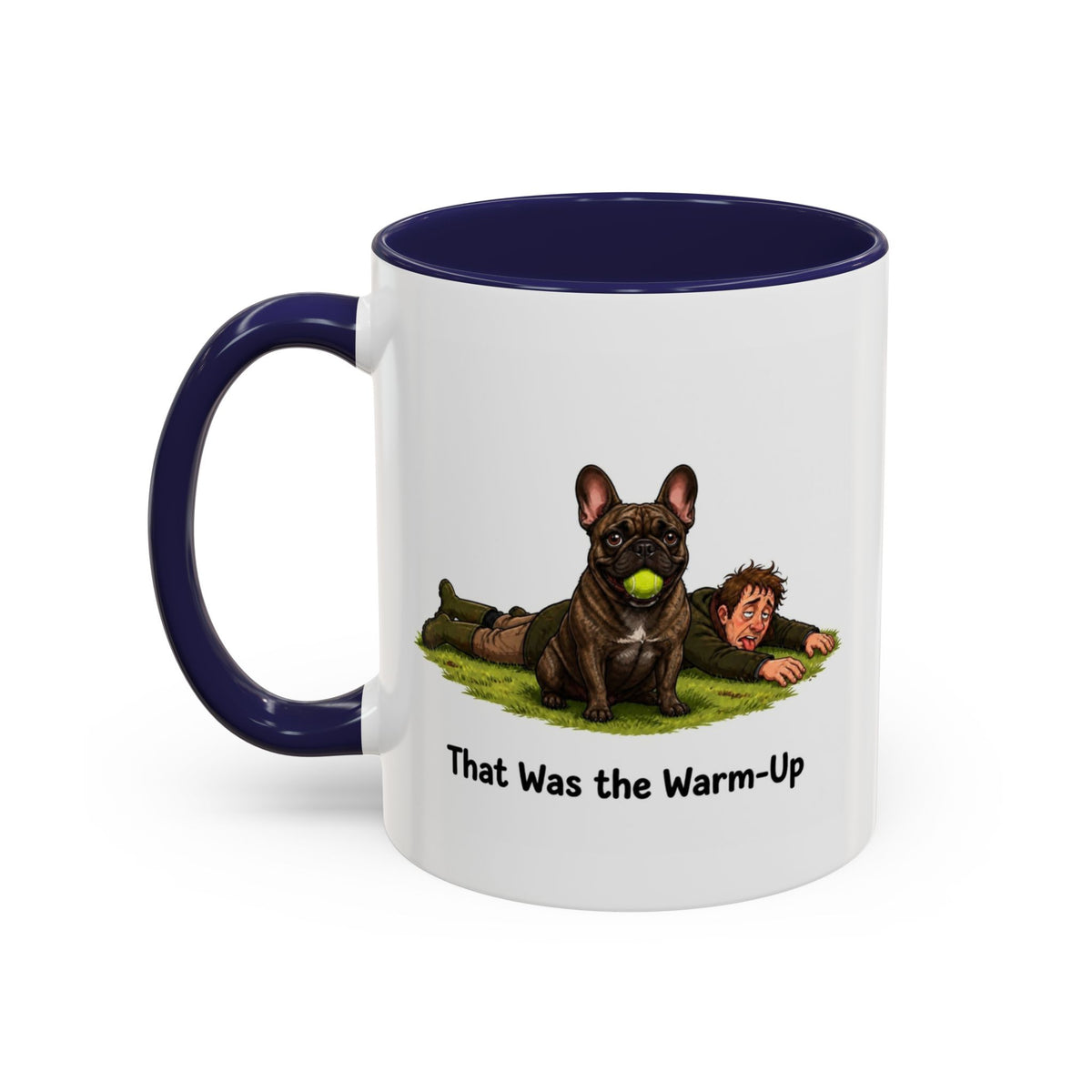 Warm-Up Mug - French Bulldog - Brindle - Man