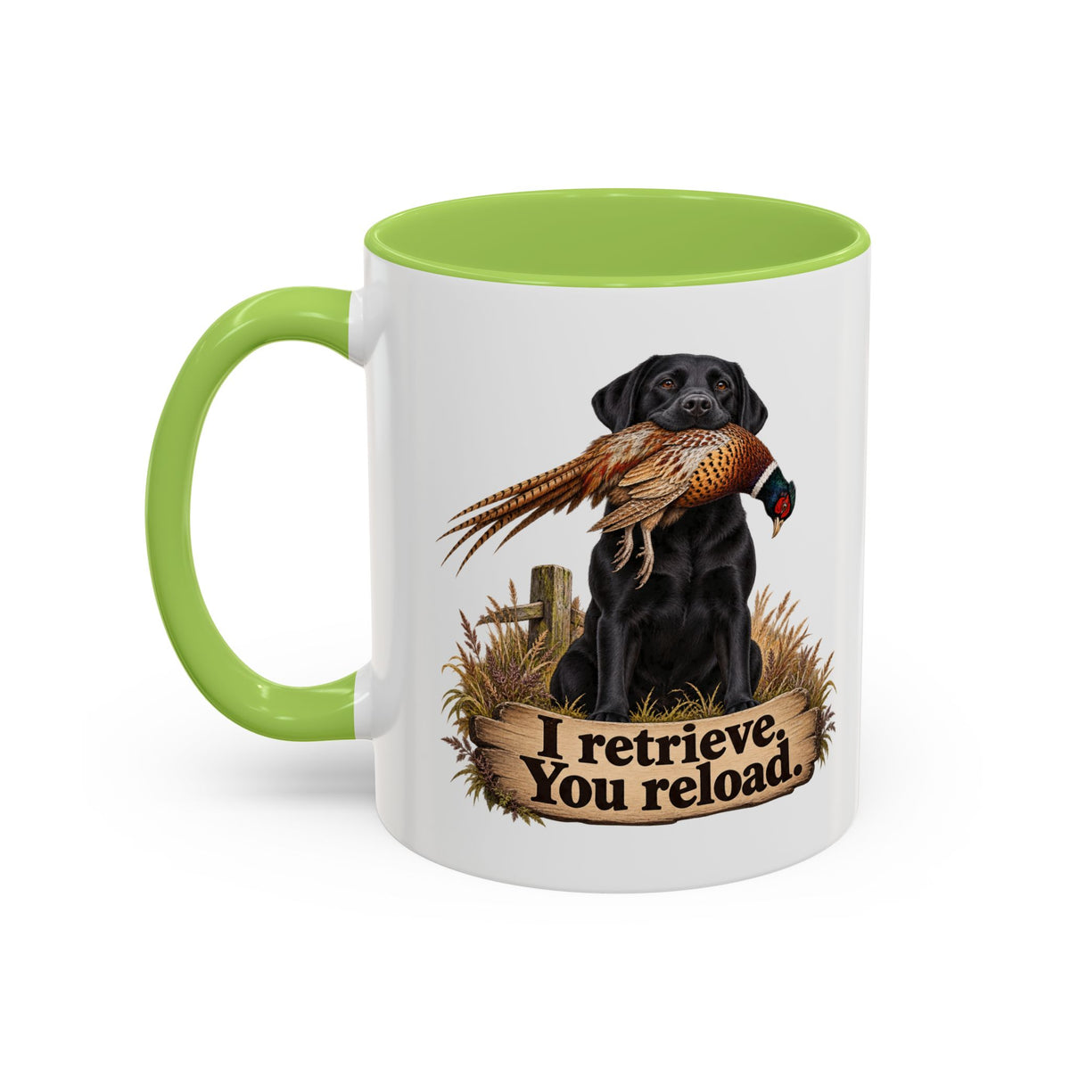Funny Black Labrador Mug - I Retrieve You Reload, Gundog Owner Gift, Shooting Dog Lover Coffee Mug, 11oz