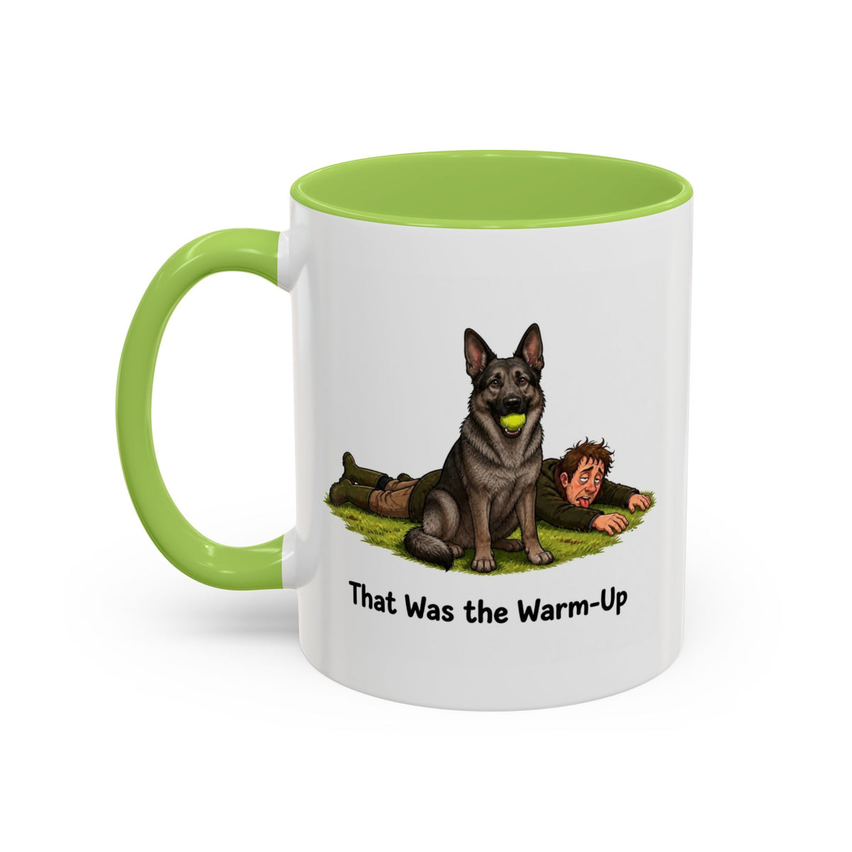 Warm-Up Mug - German Shepherd - Sable - Man