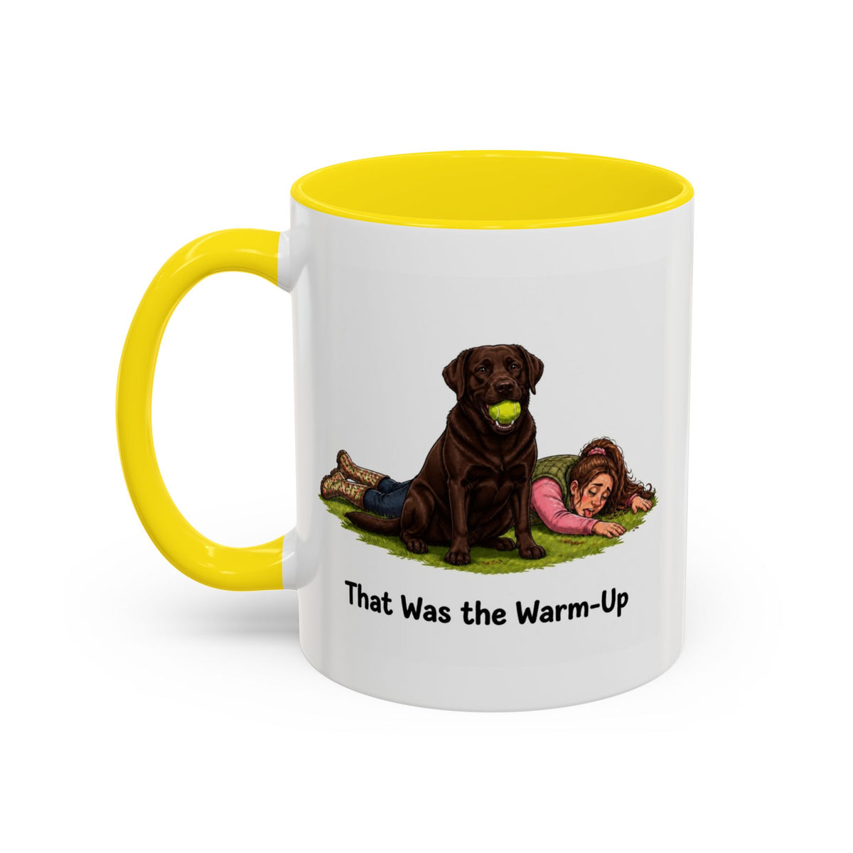 Warm-Up Mug - Labrador - Chocolate - Woman
