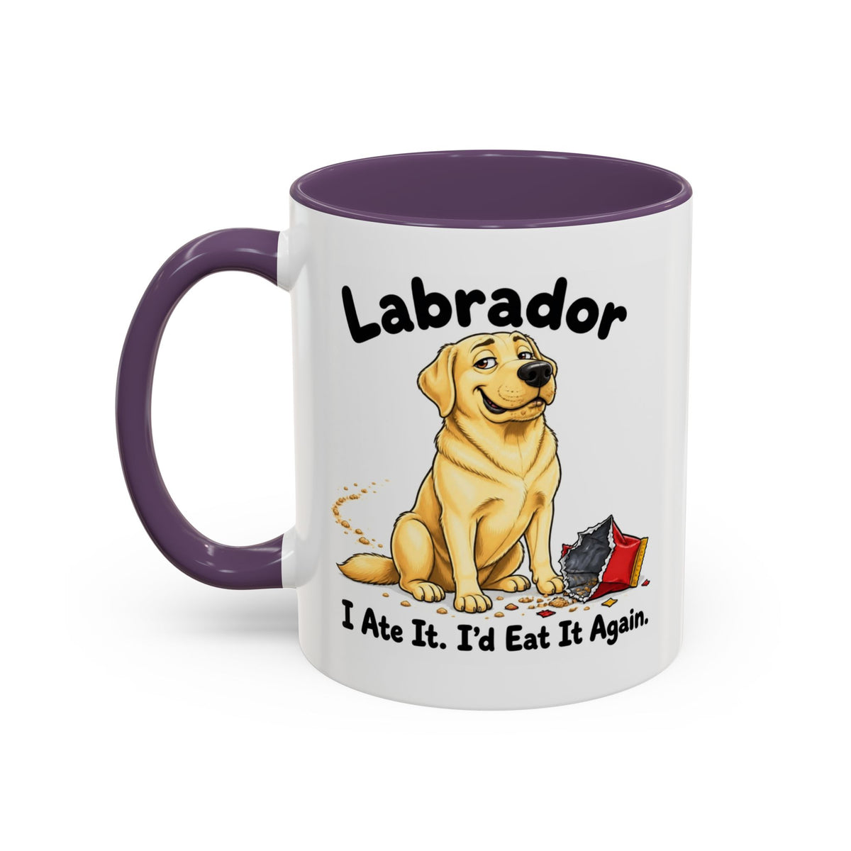 I Ate It Mug - Labrador - Yellow