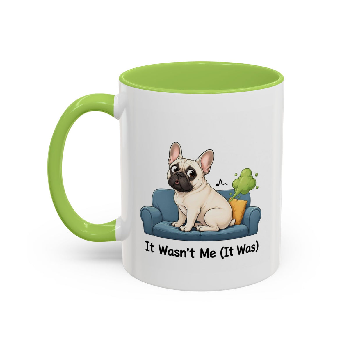 It Wasn't Me Mug - French Bulldog - Cream