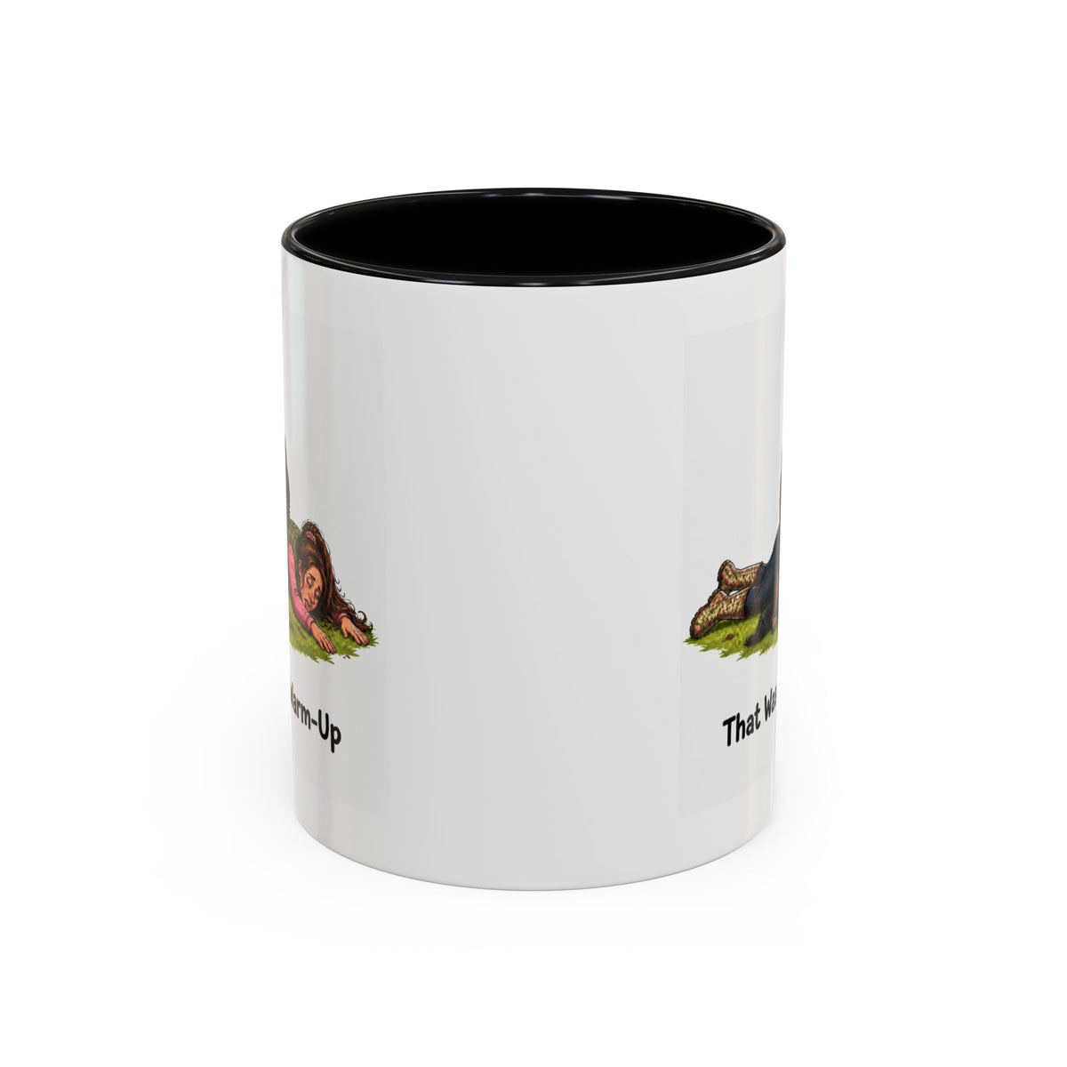 Warm-Up Mug - Cavalier King Charles Spaniel - Black & Tan - Woman