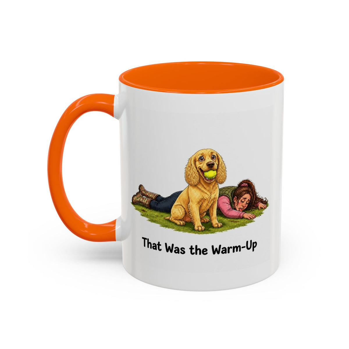 Warm-Up Mug - Cocker Spaniel - Yellow (Golden) - Woman