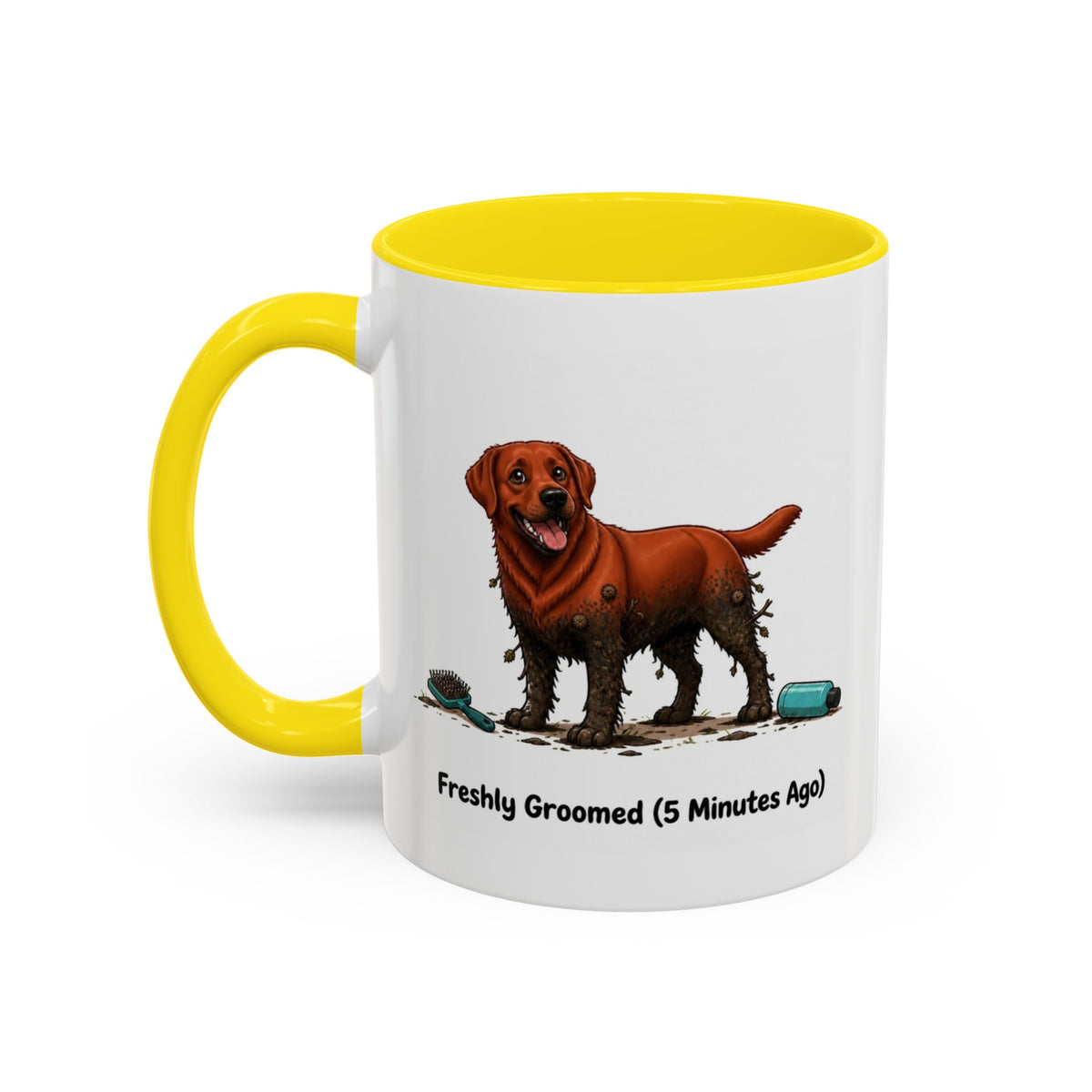 Freshly Groomed Mug - Labrador - Fox Red