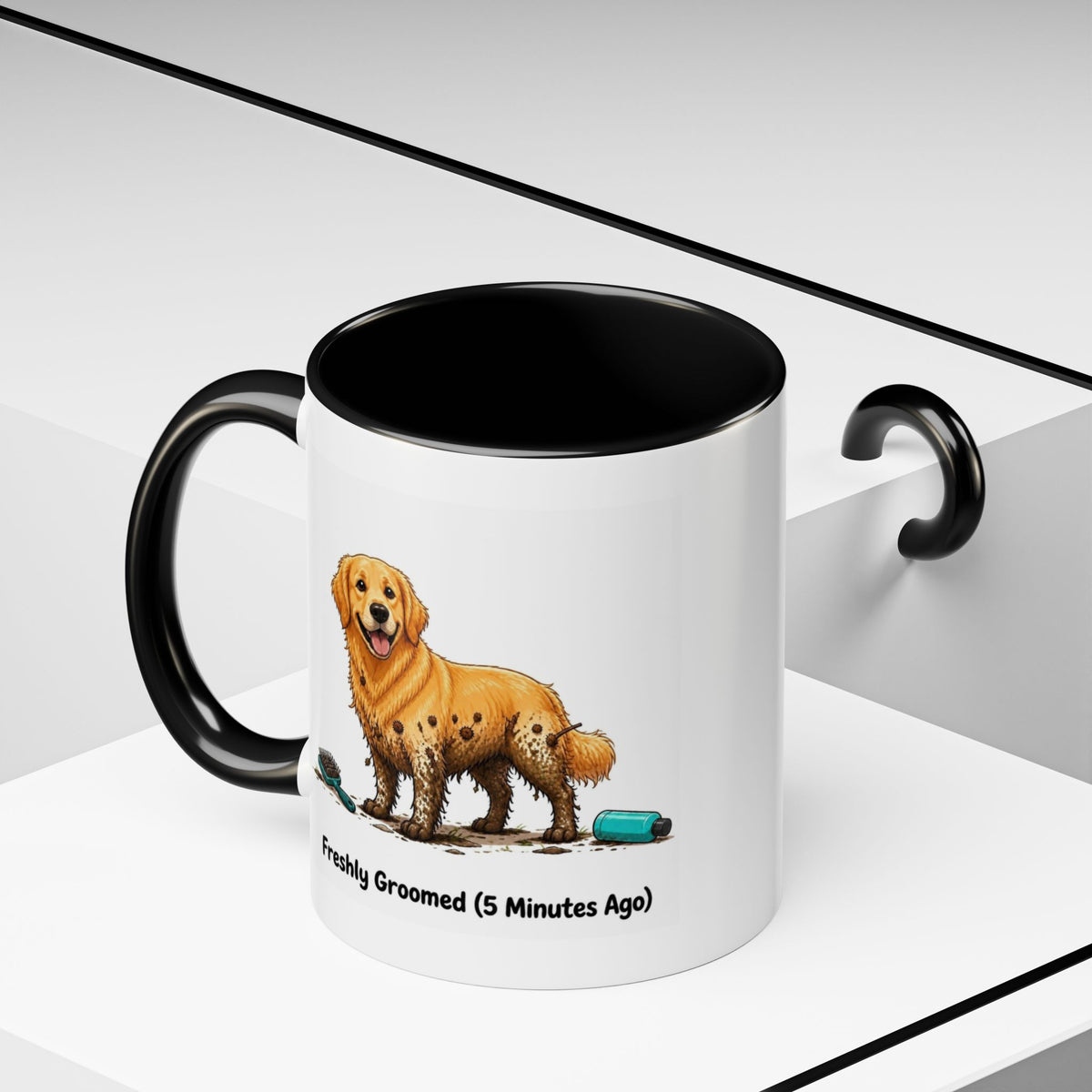 Freshly Groomed Mug - Golden Retriever - Golden