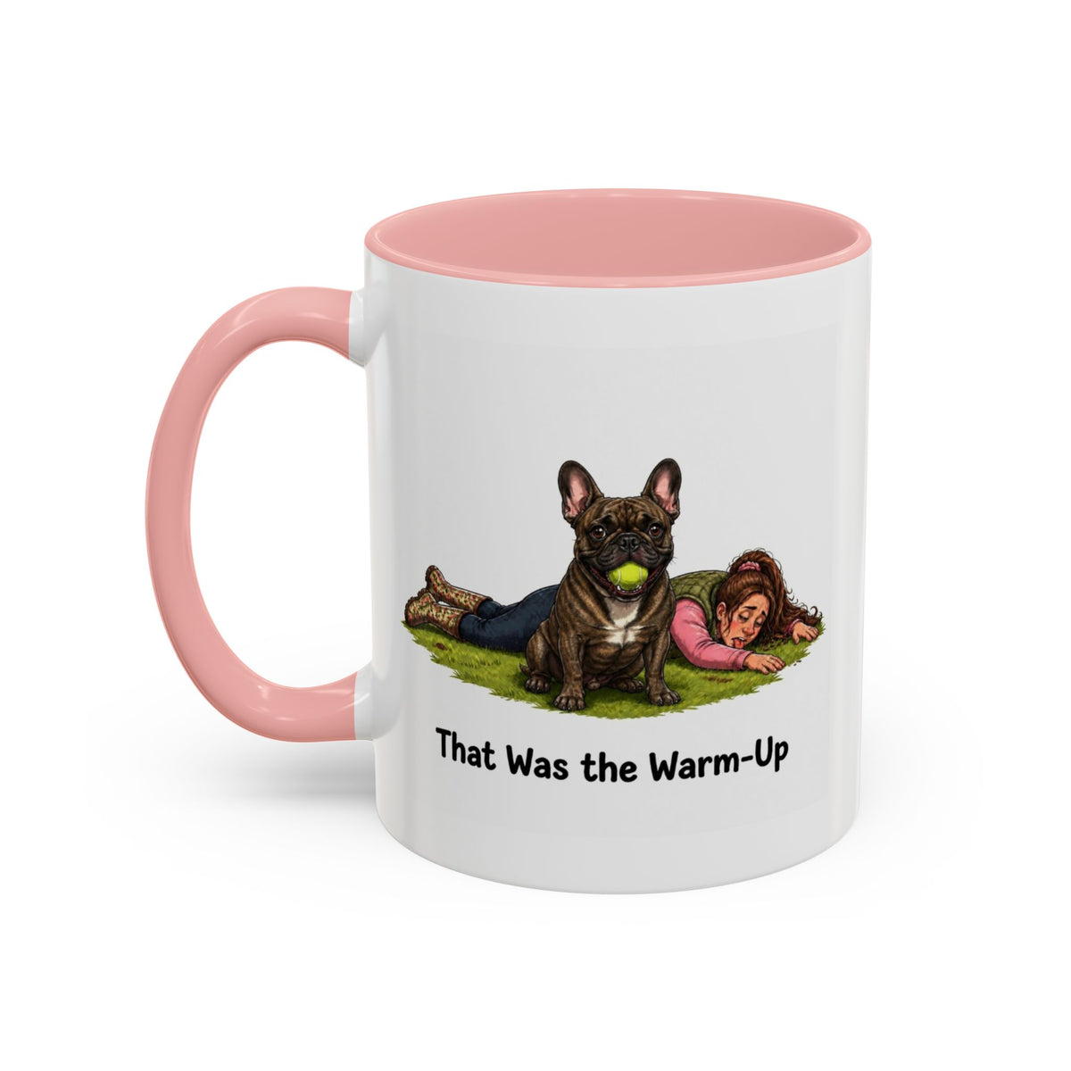 Warm-Up Mug - French Bulldog - Brindle - Woman
