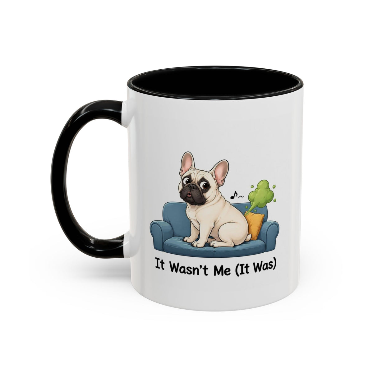 It Wasn't Me Mug - French Bulldog - Cream