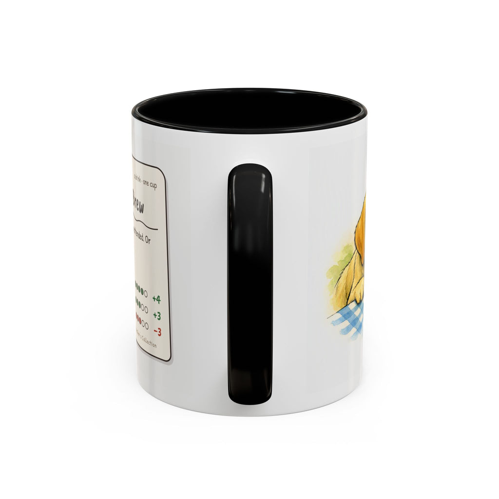 Funny yellow Labrador mug, food thief Lab – view 6