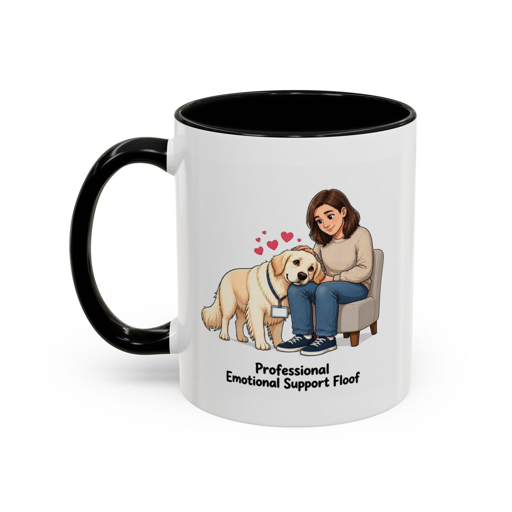 Support Floof Mug - Golden Retriever - Cream - Woman