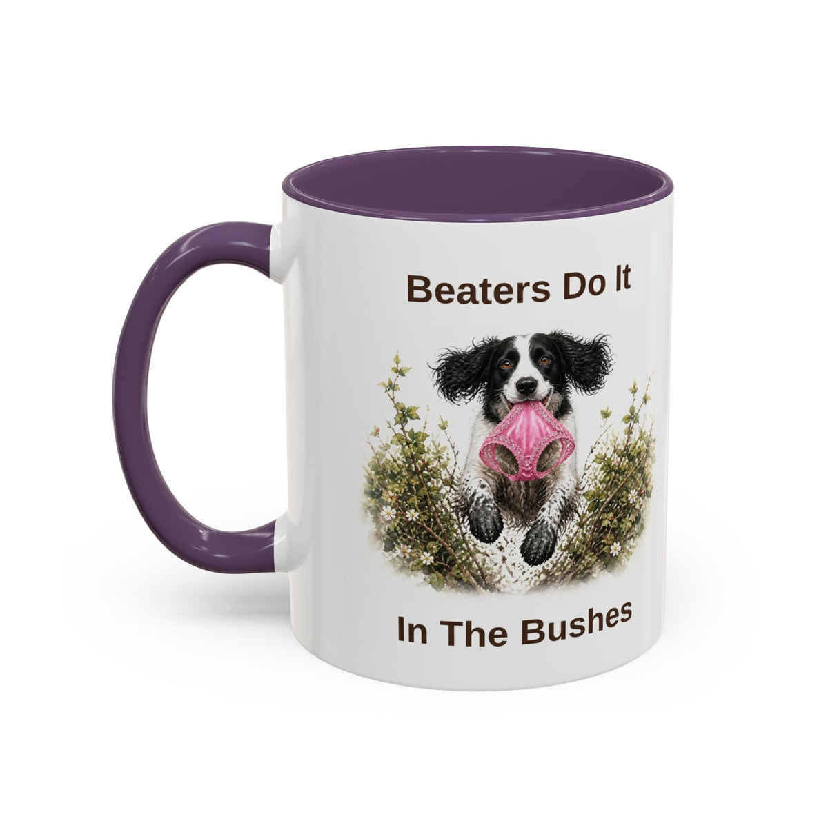 Beaters Mug - Springer Spaniel - Black & White