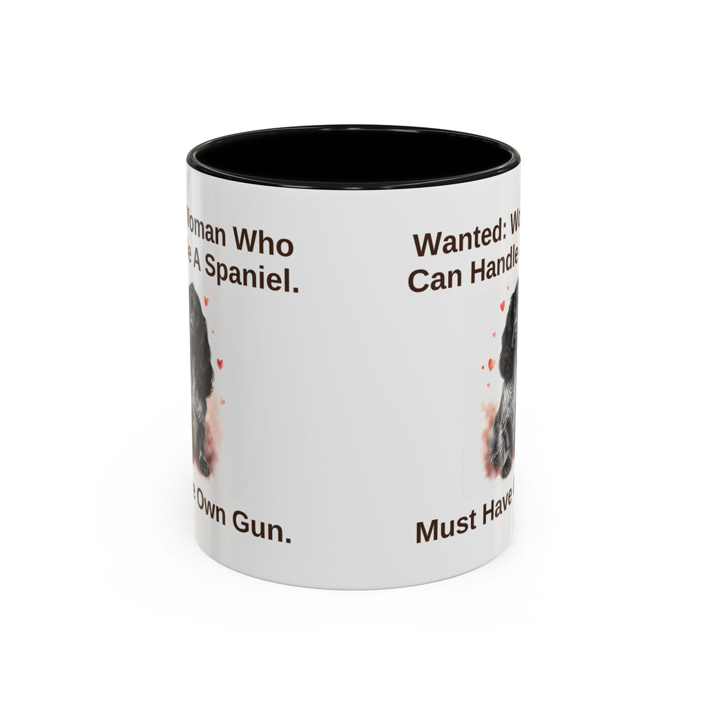 Wanted Mug - Cocker Spaniel - Blue Roan - Woman