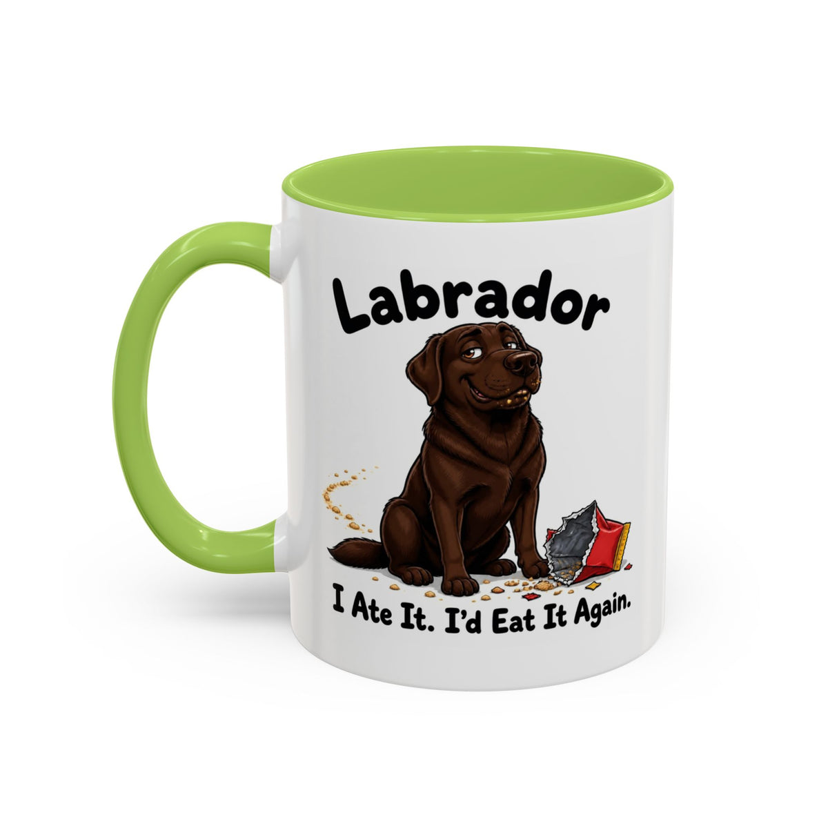 I Ate It Mug - Labrador - Chocolate