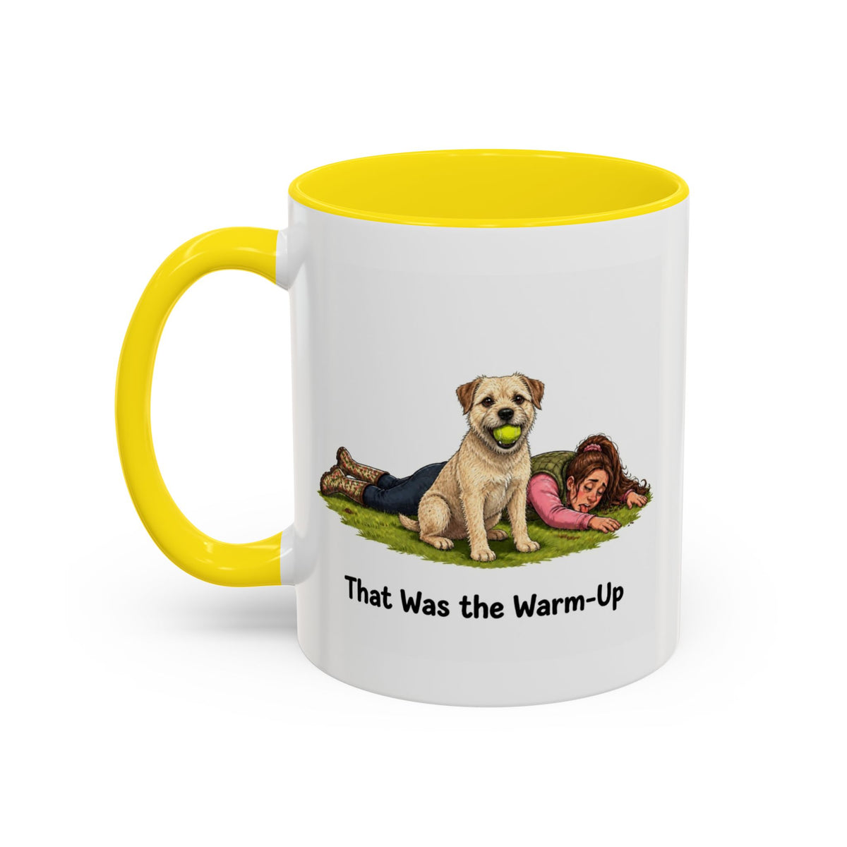 Warm-Up Mug - Border Terrier - Wheaten - Woman