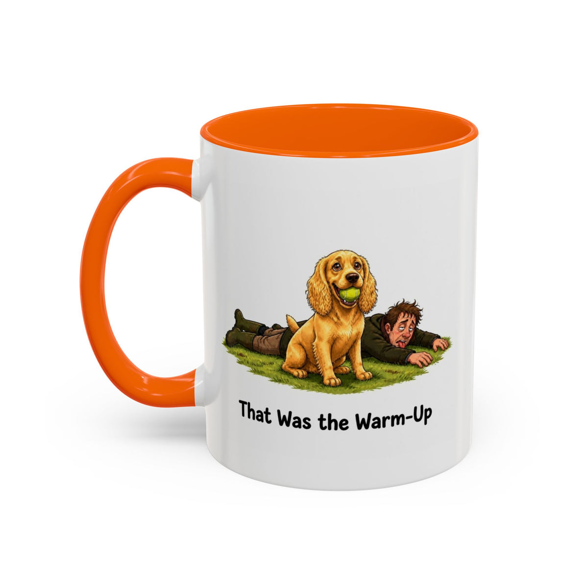 Warm-Up Mug - Cocker Spaniel - Yellow (Golden) - Man